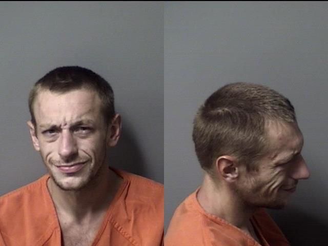 Aaron Miller arrested Aug. 29 on a felony charge of possession of a controlled substance.